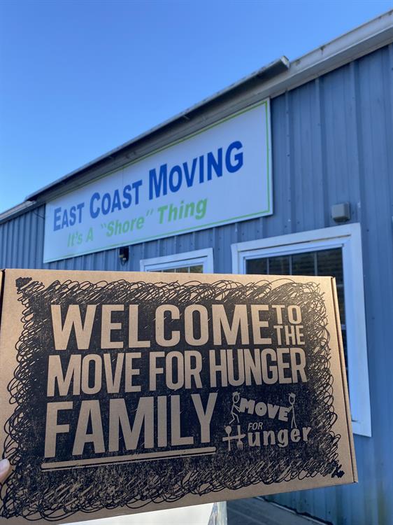East Coast Moving has teamed up with Move For Hunger!