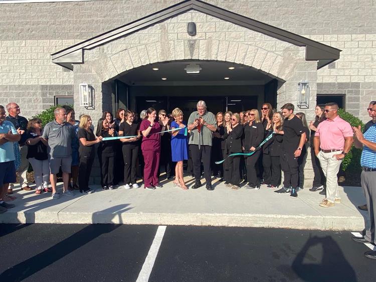 Ribbon cutting of the NEW Shallotte office