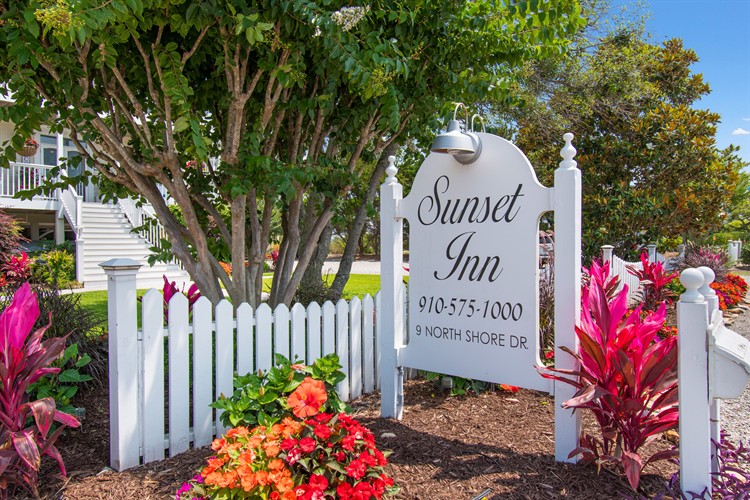 Front sign and grounds
