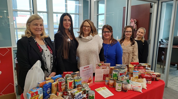Our Food Drive, supporting our local nonprofits.  