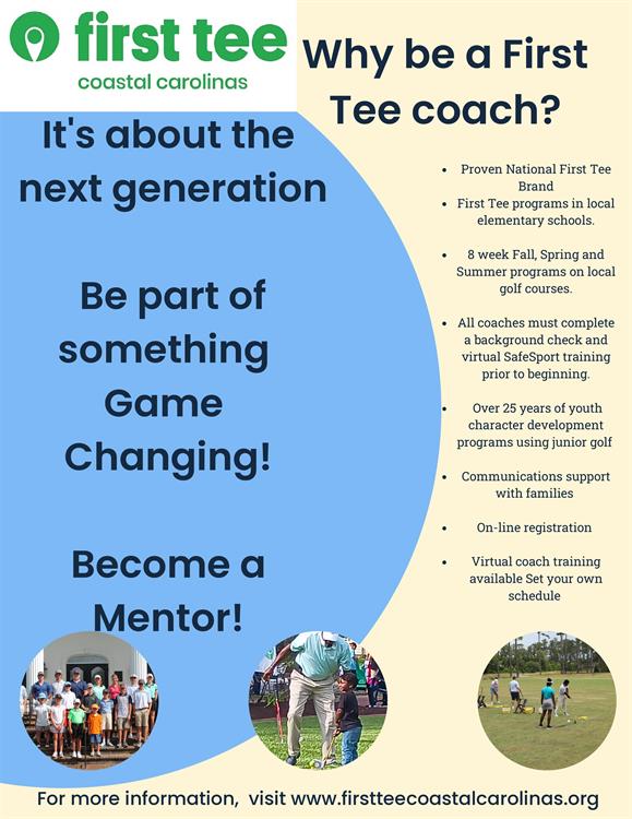 Volunteer Coach Recruitment Flyer