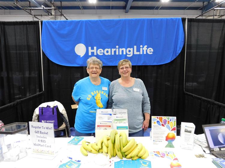 Laura & Glenda at Health Expo-we love educating our community