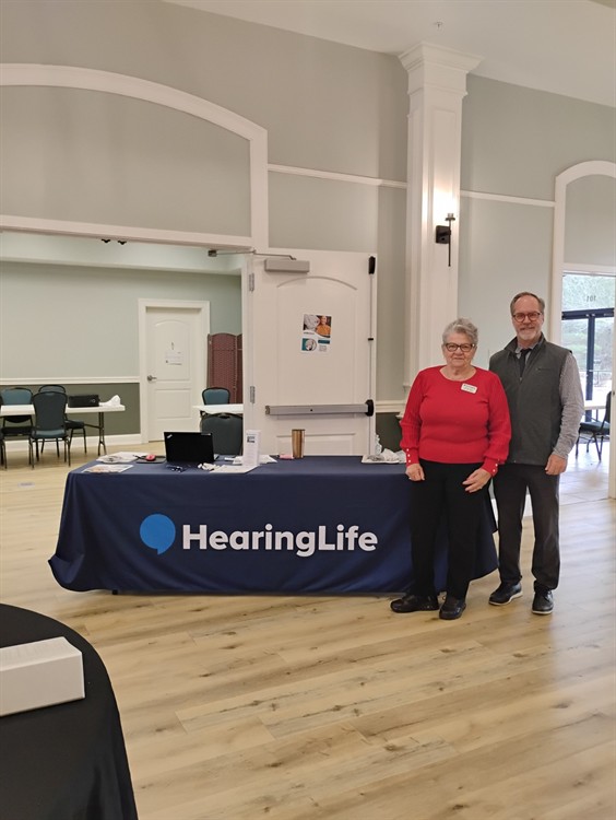 Jeff & held our first screening at the Supply Senior Center