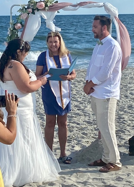 I also officiant weddings.