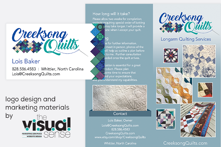 Branding for Creeksong Quilts