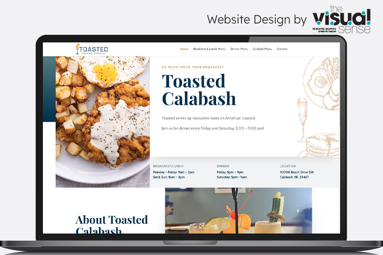 Toasted Calabash Website Design