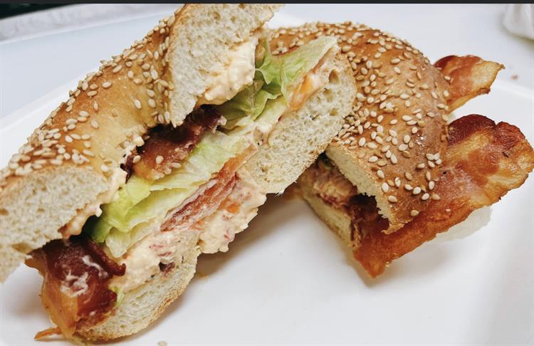 BLT Bagel Sandwich