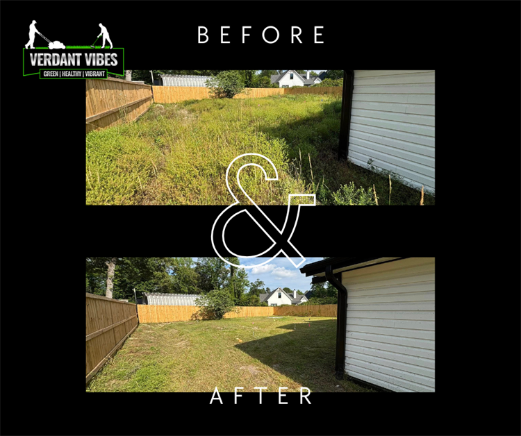 Before & After - Residential Landscaping Project