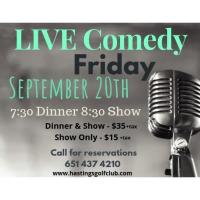 Live Comedy at Hastings Golf Club and Events 