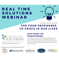 Real time Solutions Webinar - The Four Resonses to Crisis in our Lives