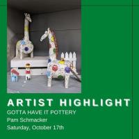 Artist Highlight - Gotta Have it Pottery featuring Pam Schmacker