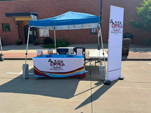 Our little space at Rivertown Days 2026