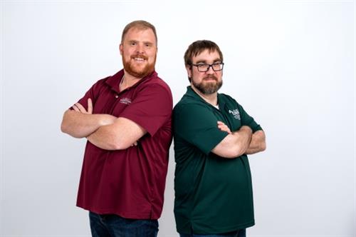 Adam and Brian ready to help you dominate your market