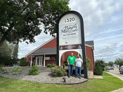 Located locally on Vermillion St. in the Balanced Wealth Management buildling