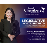 Legislative Update at the Monthly Membership Luncheon