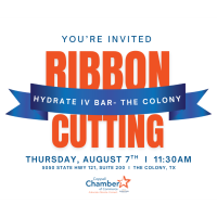 Ribbon Cutting - Hydrate IV Bar