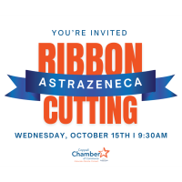 Ribbon Cutting- AstraZeneca Coppell Manufacturing Center