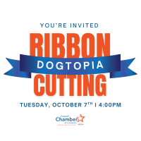 Ribbon Cutting Ceremony - Dogtopia