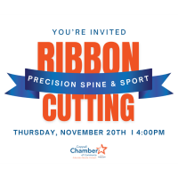 Ribbon Cutting- Precision Spine & Sport