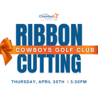 Ribbon Cutting- Cowboys Golf Club