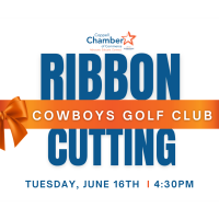 Ribbon Cutting - Cowboys Golf Club