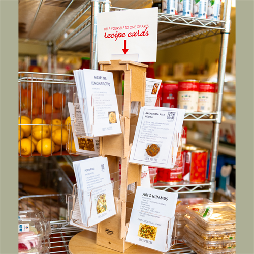 Complimentary Recipe Cards