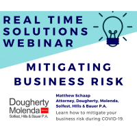 Real Time Solutions Webinar Series: Mitigating Business Risk