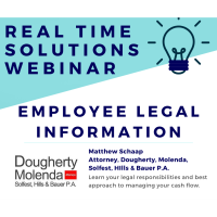 Real Time Solutions Webinar Series: Employee Considerations & Management