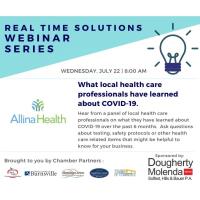 Real Time Solutions Webinar Series: What Health Care Professionals Have Learned About COVID-19