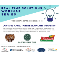 Real Time Solutions Webinar Series: COVID-19 Impact on Restaurants