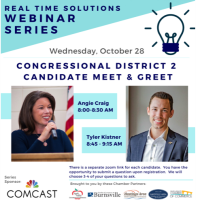 Real Time Solutions Webinar Series: Congressional District 2 Candidate Meet & Greet
