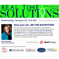 Real Time Solutions Networking Series: How You Can Be The Exception