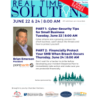 Real Time Solutions Networking Series: Financially Protect Your SMB When a Breach Occurs
