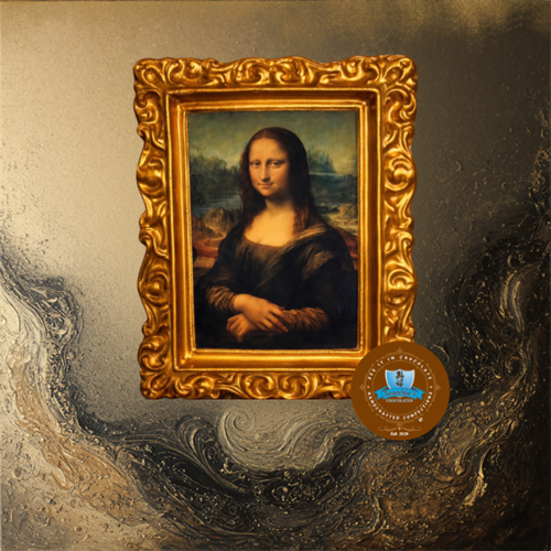 Mona Lisa Edible Art