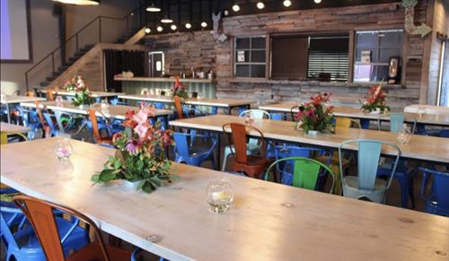 Indoor Event Space at Central City BBQ