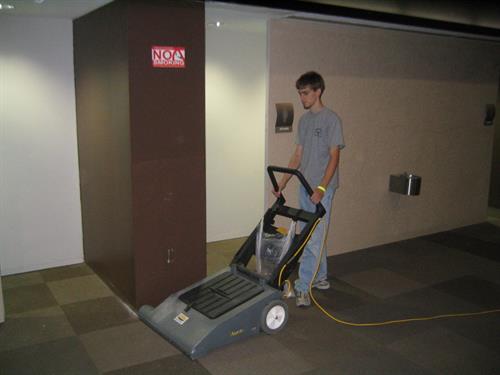 2006 Construction clean-up Superdome