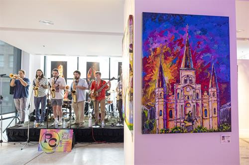 Our New Orleans art gallery featuring Becky Fos art is the perfect space to host a luncheon, reception, birthday party, or reunion! 