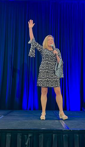 Myra speaking at National Speakers Assn conference - how to optimize your Google Business Profile