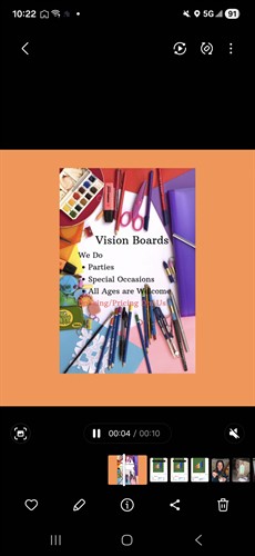 Vision Board Flyer