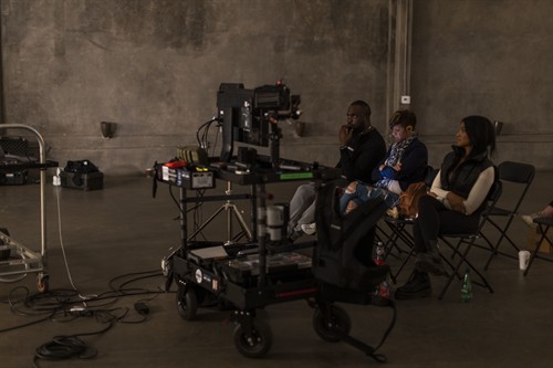 Team Beverly Boy on set in New Orleans