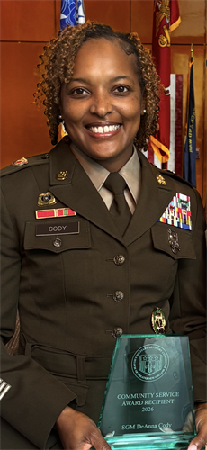 Military Mayoral Community Service Recipient