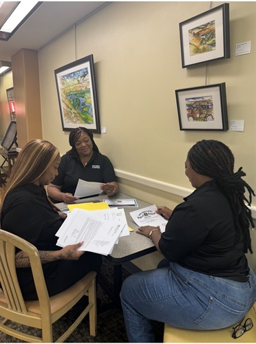     Victoria M. Harris leading a collaborative business development and strategic planning session