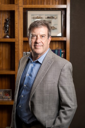 Professional attorney headshot photographed in New Orleans.