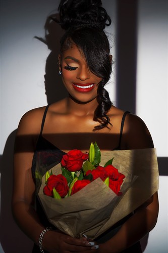 Professional studio portrait photographed by Chad Populis Photography.