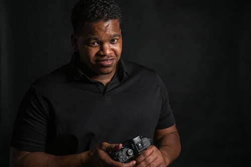 Portrait of New Orleans photographer Chad Populis.