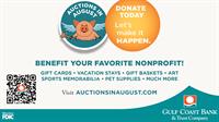 Benefit Your Favorite Nonprofit - DONATE TODAY! Auctions in August 2025