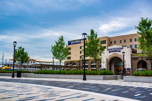 The Outlet Collection at Riverwalk- Spanish Plaza side