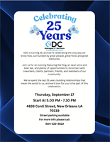 EDC's 25th Anniversary & Ribbon Cutting