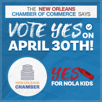 New Orleans Chamber Supports Property Tax for Early Childhood Education