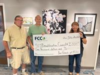 Fort Community Credit Union Donates $1,000 to Beautification Council
